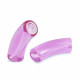 Acrylic Tube bead 34x12mm - Purple